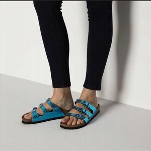 Birkenstock Florida Birko-Flor Anaconda Sandals